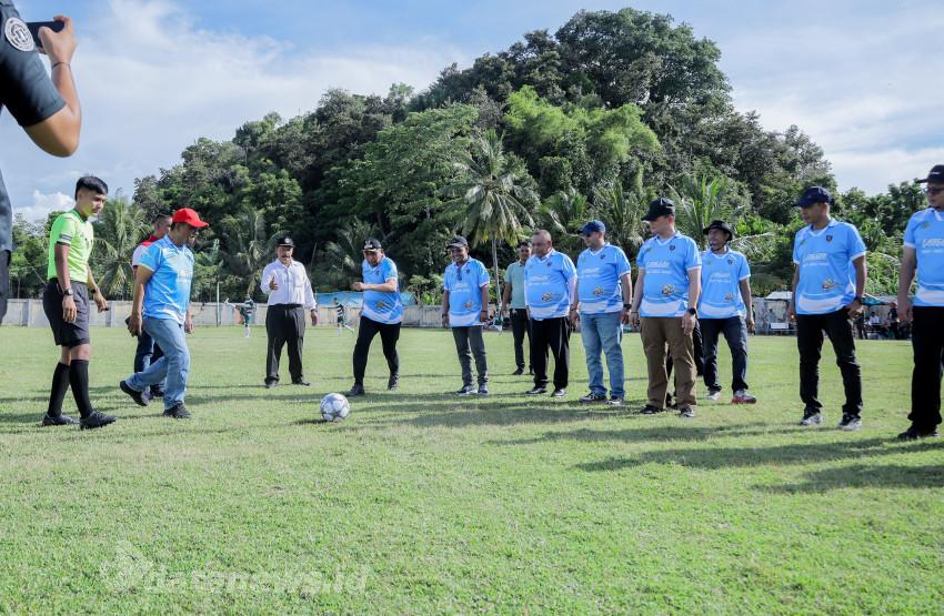 Bupati Pidie Jaya Buka Turnamen Sepak Bola Kapolres Cup V 2026
