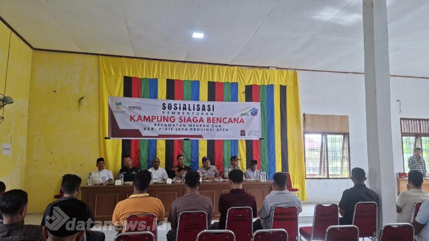 Usulan Bupati Pidie Jaya Berbuah Hasil, Kemensos Mulai Bentuk Kampung Siaga Bencana di Meurah Dua