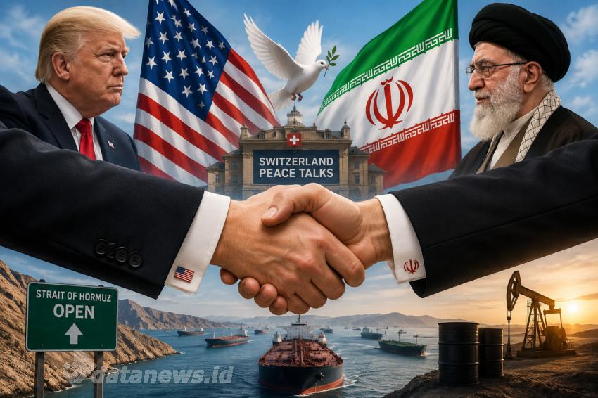 AS dan Iran Capai Kesepakatan Damai, Selat Hormuz Bersiap Dibuka Kembali