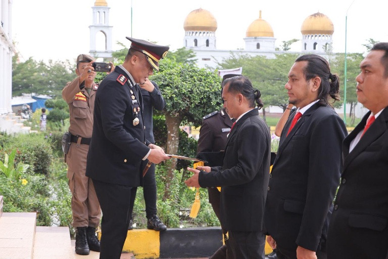 Hari Bhayangkara ke-80, Polres Rohil Teguhkan Komitmen Polri untuk Masyarakat