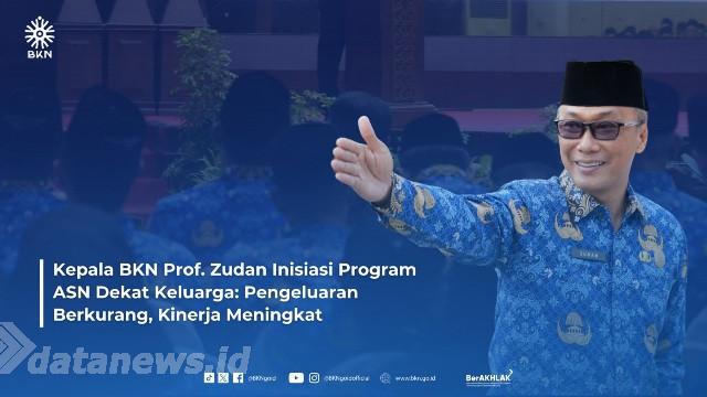 Kepala BKN Prof. Zudan Inisiasi Program ASN Dekat Keluarga: Pengeluaran Berkurang, Kinerja Meningkat