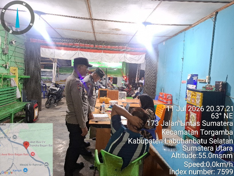 Polsek Bagan Sinembah Intensifkan KRYD, Jaga Kamtibmas Tetap Kondusif pada Akhir Pekan