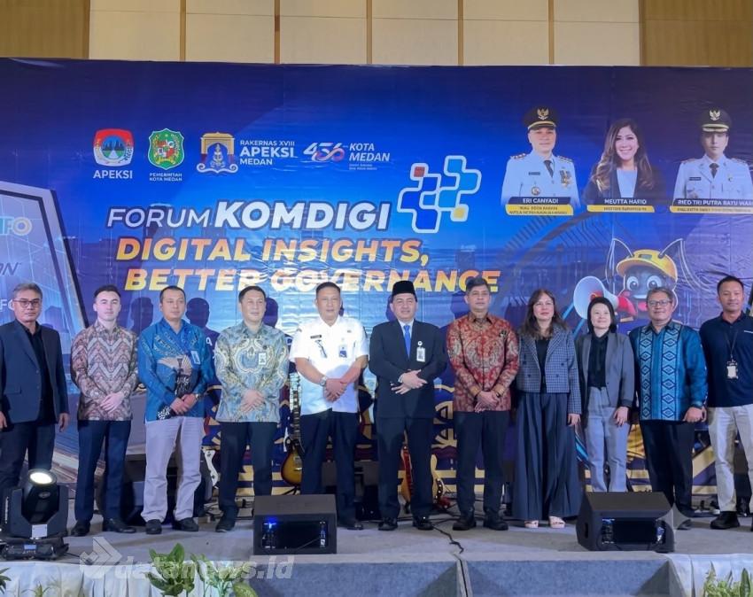 Diskominfotiksa Sabang Perkuat Transformasi Digital di Forum Komdigi Apeksi 2026