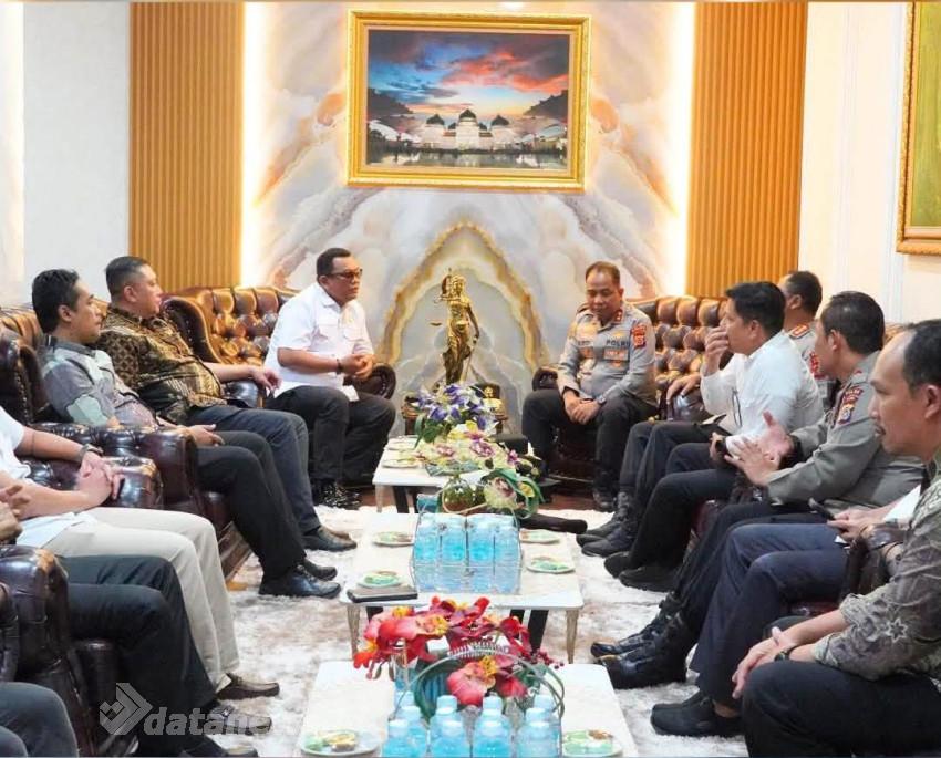 Perkuat Sinergi Penegakan Hukum, Kapolda Aceh Silaturahmi ke Kejati Aceh