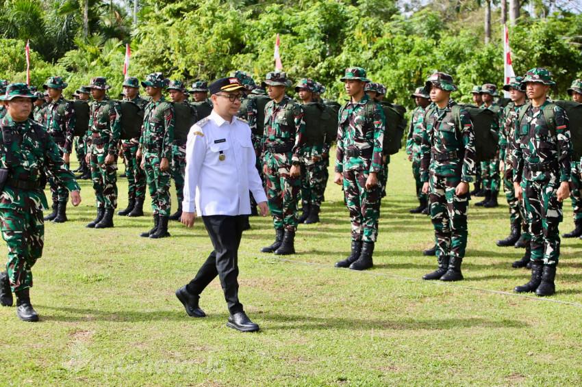 Wabup Pidie Buka TMMD Reguler Ke-129 di Sakti, Fokus Bangun Infrastruktur dan Tingkatkan Kesejahteraan Warga