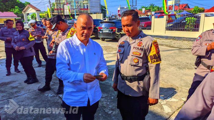 Polsek Bagan Sinembah Perkuat Disiplin Anggota Melalui Gaktibplin Rutin