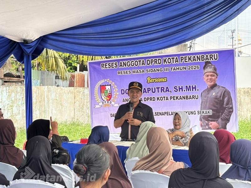 Reses Doni Saputra di Senapelan, Warga Desak Pemko Perbaiki Jembatan Akses Pasar Bawah