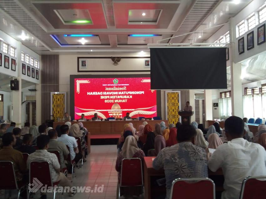 Pemkab Pidie Dorong OPD Tingkatkan Inovasi Daerah Lewat Penginputan Data
