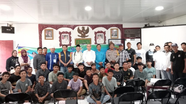 Sosialisasi P4GN, Polsek Bagan Sinembah dan BNN Kota Dumai Perkuat Cegah Narkoba