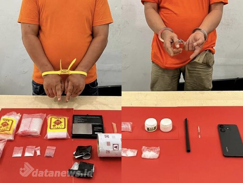 Polisi Ringkus Pengedar Narkoba di Pulau Sarak Kampar, Sita Sabu dan Ekstasi